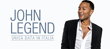 NUOVA DATA PER JOHN LEGEND AL LUCCA SUMMER FESTIVAL